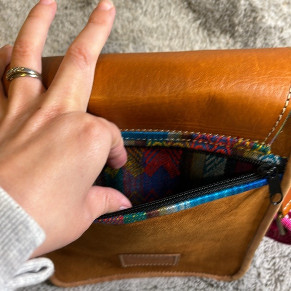 Verver Werks Leather and Suede Purse With Custom Strap - Picture 9 of 10